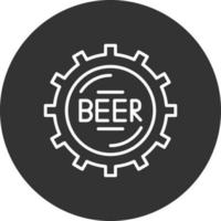 Bottle Cap Creative Icon Design vector