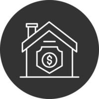 Home Insurance Creative Icon Design vector