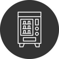 Vending Machine Creative Icon Design vector