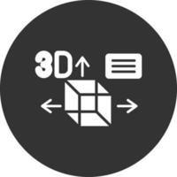3D Design Creative Icon Design vector