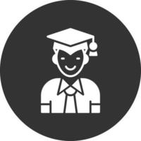 diseño de icono creativo graduado vector