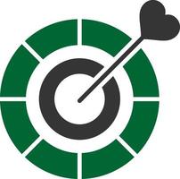 Target Creative Icon Design vector