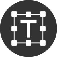 Text Box Creative Icon Design vector