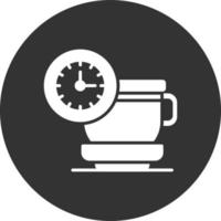 Tea Time Creative Icon Design vector