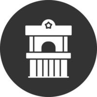 Ticket Box Creative Icon Design vector