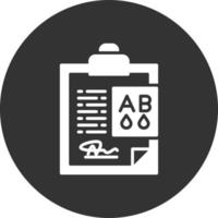 Blood Type Ab Creative Icon Design vector