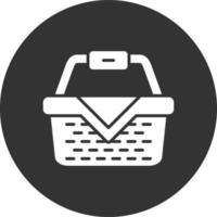 Picnic Basket Creative Icon Design vector