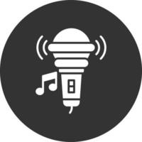 Microphone Creative Icon Design vector