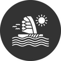 Windsurf Creative Icon Design vector