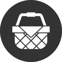 Picnic Basket Creative Icon Design vector