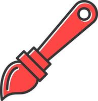Paint Brush Creative Icon Design vector