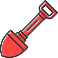 Shovel Creative Icon Design vector