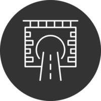 Tunnel Creative Icon Design vector