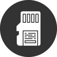 Sd Card Creative Icon Design vector