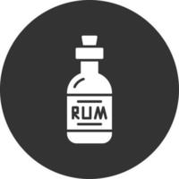 Rum Creative Icon Design vector