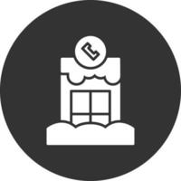 Phone Booth Creative Icon Design vector