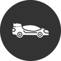 diseño de icono creativo de coche deportivo vector