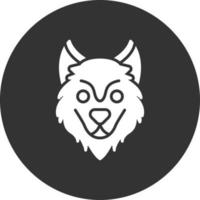 diseño de icono creativo de lobo vector