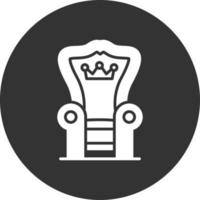 Throne Creative Icon Design vector