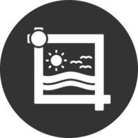 Crop Creative Icon Design vector