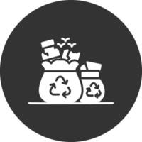 Garbage Creative Icon Design vector