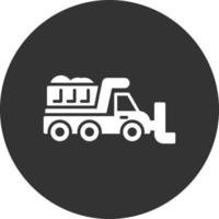 Snowplow Creative Icon Design vector