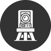 Theodolite Creative Icon Design vector