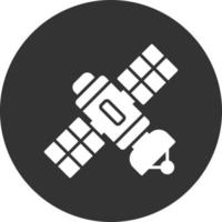 Space Satellite Creative Icon Design vector