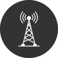 Radio Tower Creative Icon Design vector