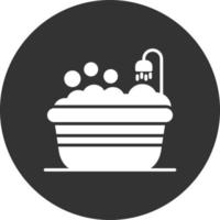 Bathtub Creative Icon Design vector