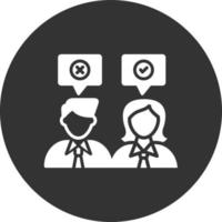 Candidate Creative Icon Design vector