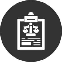 Lawsuit Creative Icon Design vector