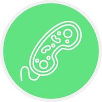 Bacteria Creative Icon Design vector