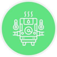 Water Heater Creative Icon Design vector