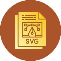 diseño de icono creativo de archivo svg vector