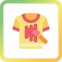 Tshirt Creative Icon Design vector