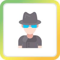 Espionage Creative Icon Design vector