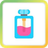 Perfume Creative Icon Design vector