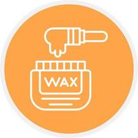 Wax Creative Icon Design vector