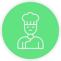 diseño de icono creativo de chef vector