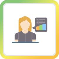Employee Creative Icon Design vector