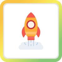 Rocket Creative Icon Design vector