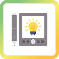 Graphic Tablet Creative Icon Design vector