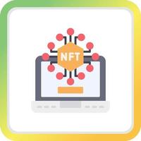 Nft Creative Icon Design vector