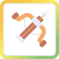 Crossbow Creative Icon Design vector