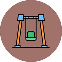 Swing Creative Icon Design vector