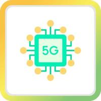5g Creative Icon Design vector