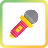 Microphone Creative Icon Design vector