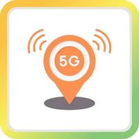 5g Creative Icon Design vector