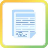 Document Creative Icon Design vector